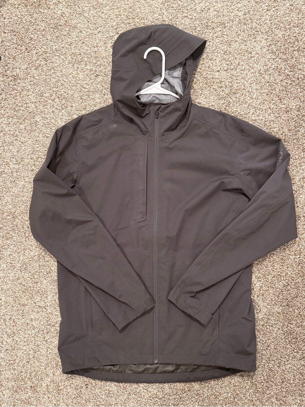 Galvin Green Men's Golf Gore-Tex Rain Jacket - Charcoal
